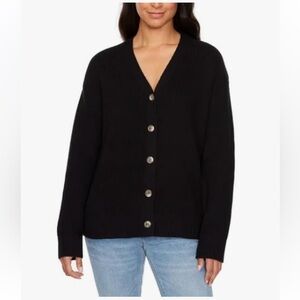 NWT Hudson Women's Button-Down Cotton Cardigan Sweater XL